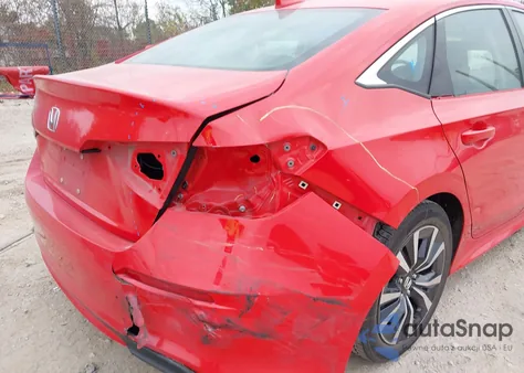 2022 Honda Civic Ex z USA, uszkodzony, nr VIN 2HGFE1F71NH325752